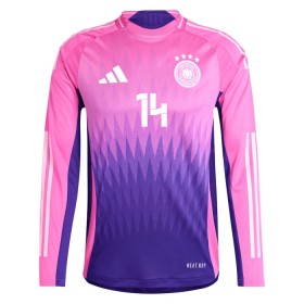 Camisola Alemanha Musiala 14 2º Equipamento Euro 2024 Manga Comprida